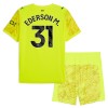 Manchester City Ederson M. 31 2025-26 Gul - Barn Keeper Draktsett